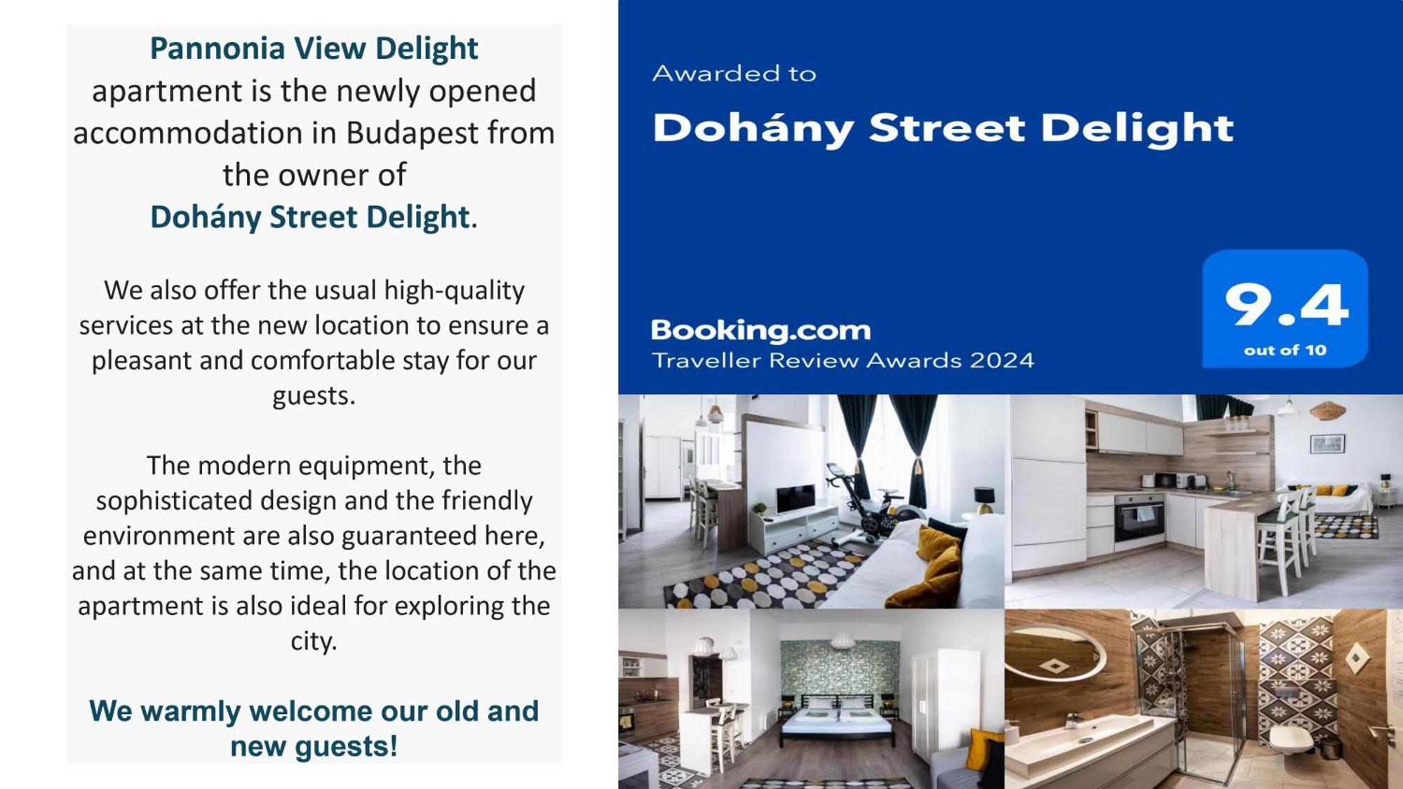 Apartament Pannonia View Delight Budapesta